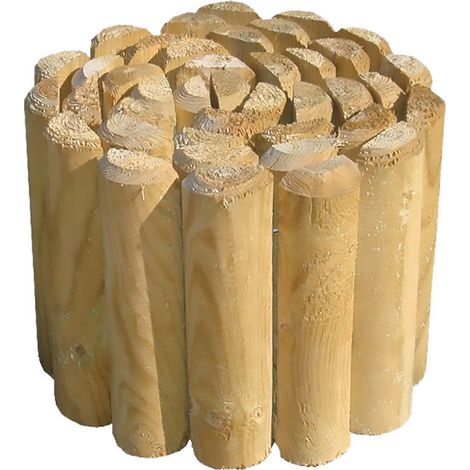1PZ BORDATURA MODULARE IN LEGNO 'ROLLBORDER' sezione 6 x 30 cm -lungh. 2,5 metri