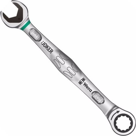 WERA 13mm JOKER Combination/Combi Open End Ratchet Ring Spanner Wrench, 073273