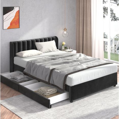 Vetrina da cucina 103,5 x 40 x 180 cm in truciolare nero, contenitore - CHICFURN (1/5)