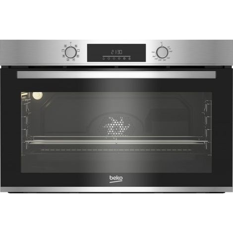 Beko bPRO 500 BBWM12300X: Forno Multifunzione, b300, 8 Funzioni, 90 cm. Dimensione del forno: Largo, Tipo di forno: Forno elettrico, Capacità interna forno totale: 111 L. Posizionament... - 7751788363 (1/5)