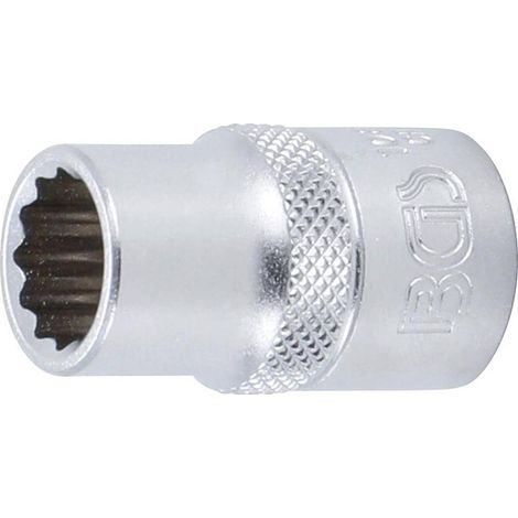 Douille pour Clé Douze Pans 12,5 mm (1/2) - Acier Résistant - Utilisation Polyvalente - D-Work
