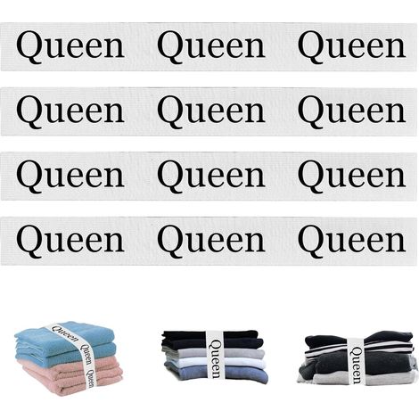 Filiyano – oreiller – 4 bandes élastiques de rangement pour taies d'oreiller, attaches pour draps, pour le rangement dans un placard, une buanderie ou (1/5)