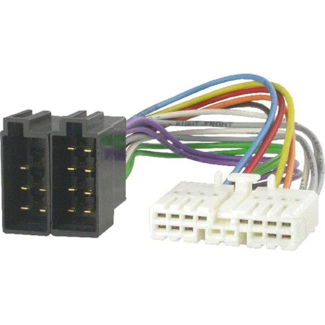 Fiche Autoradio 16PIN vers ISO IA98 compatible avec Accord Civic Concerto CR-V Integra Jazz Legend Prelude Shuttle