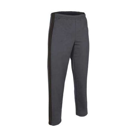 Pantalón deportivo bicolor Park 4/5 niño Gris/negro