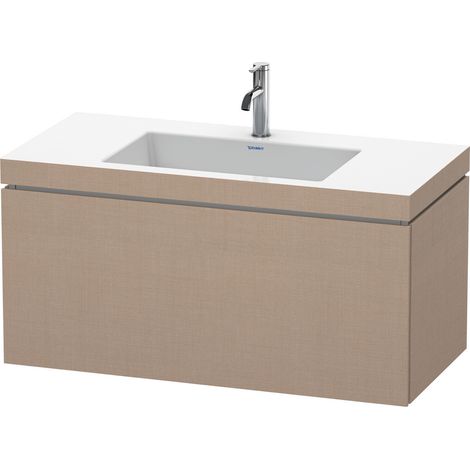Duravit L-Cube conjunto en c suspendido, 1 extraíble, sin