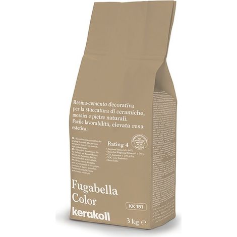 Fugabella color kk 151 - fugante cementizio per piastrelle 3kg
