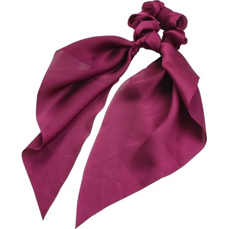 Fascia per capelli, sciarpa lunga, magenta, elastico per capelli PIN UP, decorazione alla moda