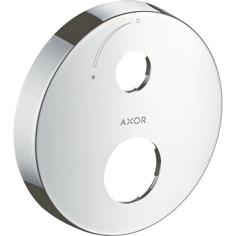 hansgrohe AXOR Verlängerungsrosette, rund, 2-Loch, mit (1/2)