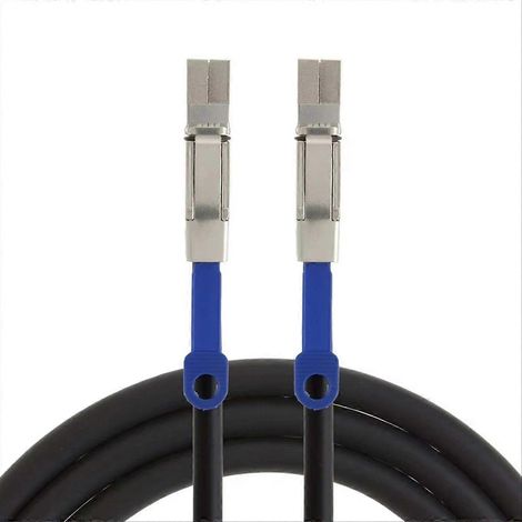 Câble MinSAS 4X SFF-8644 vers SFF-8644, câble blindé multivoies pour serveur de disques durs, synchronisation de données, mission 1 m (1/5)