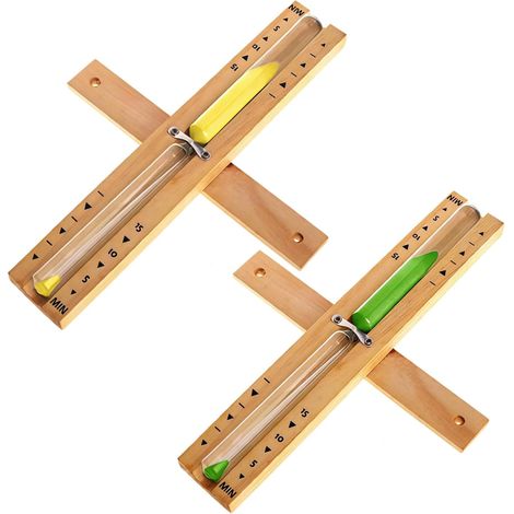 Sablier générique 2 pièces 6 couleurs, envoi aléatoire, 15 (1/5)
