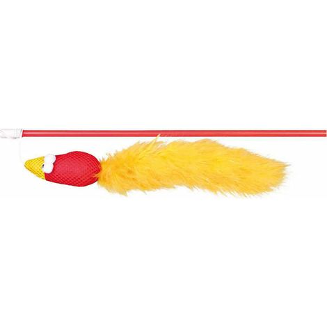 Trixie Varita de Juego con Pájaro y Plumas, 50 cm (1/5)