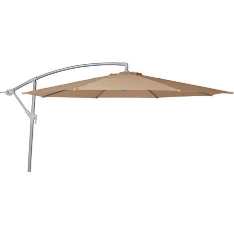 Ampelschirm Ø 300cm Hülle beige Alu/Textil (1/4)