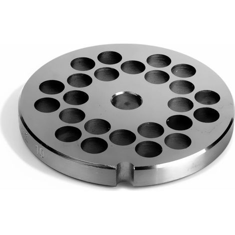 Trespade, raut  piastra tritacarne 22 f.10 mm inox rettificata