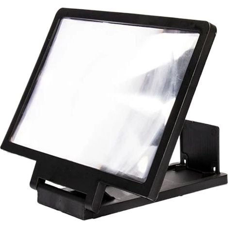 Loupe d'écran de téléphone - Mini loupe d'écran - Portable et pliable - 1 pièce - Pour films et jeux (1/3)