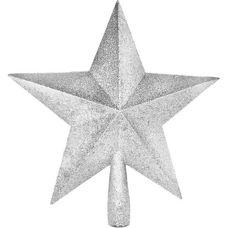 Adorno para la cima del árbol de Navidad Heilwiy con estrella brillante - Adorno para la cima del árbol de Navidad Heilwiy resistente a roturas (1/5)