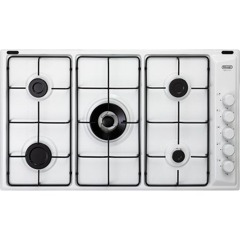 De'Longhi FLB 59 DD Kochfeld Weiß Eingebaut 86 cm Gas 5 Brenner
