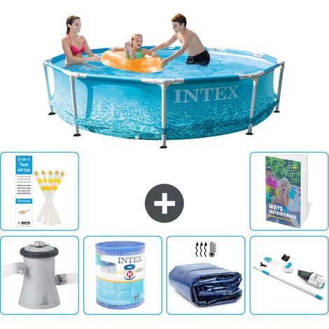 Frame Pool Rund - 305x76 cm - 7-teilig S201