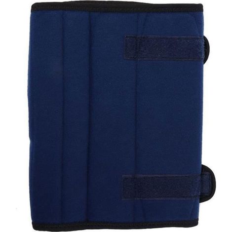 support de bras Support de fixation d\attelle de bras, coudière, respirant, récupération de parapharmacie ceinture Bleu (1/4)