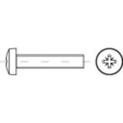 [GEBRAUCHT] B-Ware Toolcraft 146018 Linsenschrauben M4 10 Mm Kreuzschlitz Pozidriv Din 7985 Stahl G