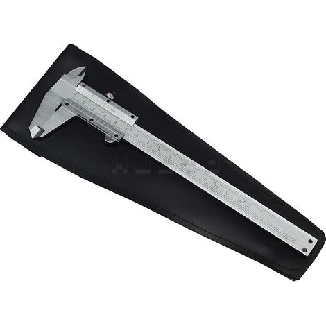 Pied à coulisse en acier à haute teneur en carbone Règle mécanique 3-en-1 avec barre de profondeur - plage de mesure 0-15cm, 23.5cm, 1pc (1/3)
