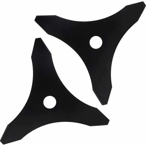 YMYNY Lame de débroussailleuse univers 3 dents pour Fresh Green sous croissance et tonte pour Stihl, Husqvarna, Mitox, Echo, Kawasaki et autres machines (1/4)