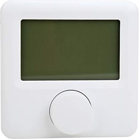 Thermostat d'ambiance numérique à 2 fils avec grand écran LCD, régulateur de température mural (1/4)