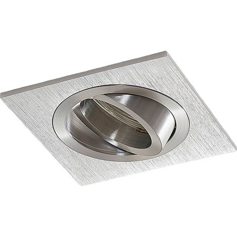 Infällda spotlight "Sophia" aus aluminium / grå / zink für hall von Arcchio