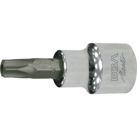 PUNTA ATORNILLADORA CON VASO 1/2 - TAMPER TORX TT-40 - EGA MASTER