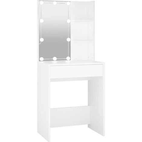 Tocador con LED blanco 60x40x140 cm vidaXL (1/5)