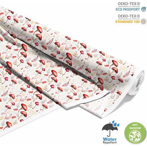 TESSUTI DECORATIVI PER ESTERNI OXFORD - Funghi velenosi - DX2700 (1/5)
