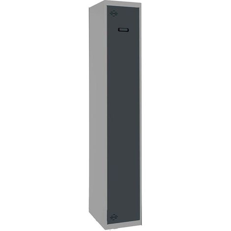 Simonrack Schrank-Casier grau und weiß 1800 mm Metall