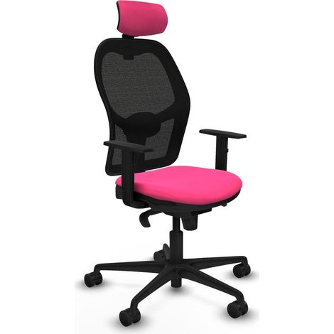 Piqueras-y-crespo Jorquera chaise de bureau rose confortable