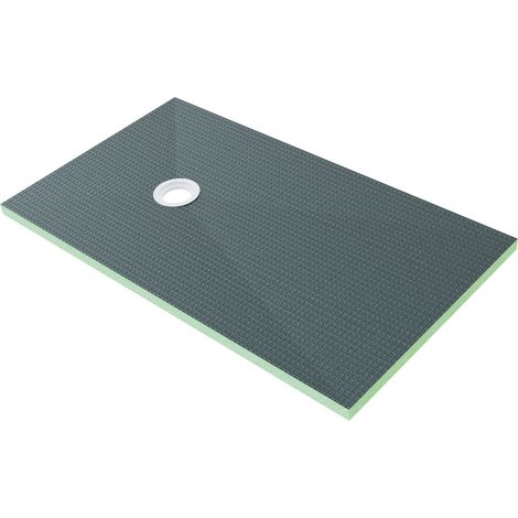 Aica Sanitaire – Receveur de douche à carreler 1200x900mm – Re découpable jusqu'à 30 cm – Polystyrène armé – Prêt à carreler pour salle de bain