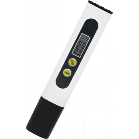 Testeur numérique de qualité de l'eau TDS, adapté à l'eau potable, fonction trois en un, équipé d'un capteur de sonde en titane. (1/5)
