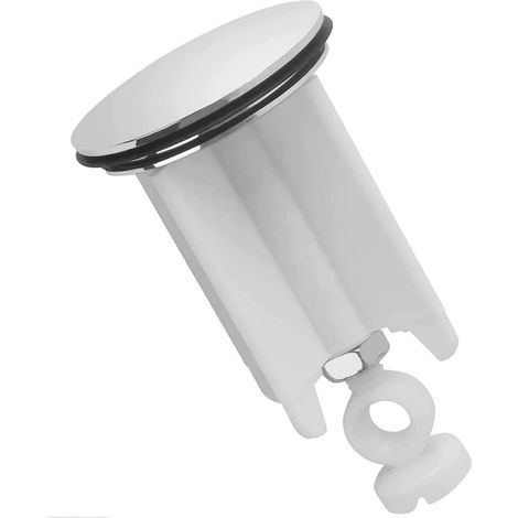 Bouchon De Drain - 40 mm - Universel Pour Éviers Lavabos Baignoires Et Canalisations - 1 Pièce (1/5)