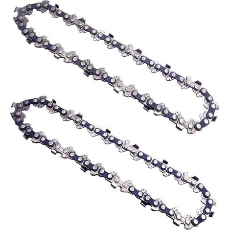 Chaîne de tronçonneuse de 4 pouces pour mini tronçonneuses portables rechargeables de 4 pouces, pour la coupe de branches et de déchets de jardin. (1/5)