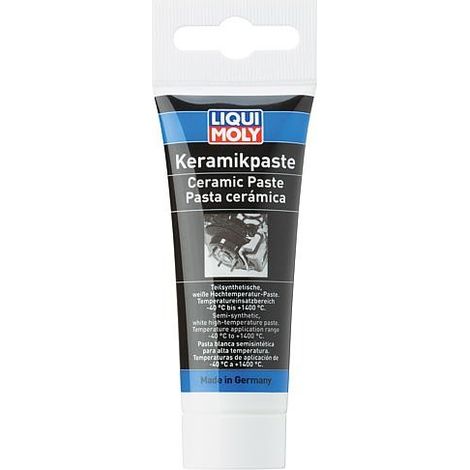 Pâte à joint céramique 50g – Pour réparations et entretien – Résistance thermique jusqu'à 1200°C – Tube pratique – Liqui Moly - TUBE 50 G