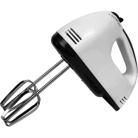 Batteur électrique à main avec 4 fouets pour œufs, gâteaux, crèmes et pâtes (prise US 110 V) (1/5)