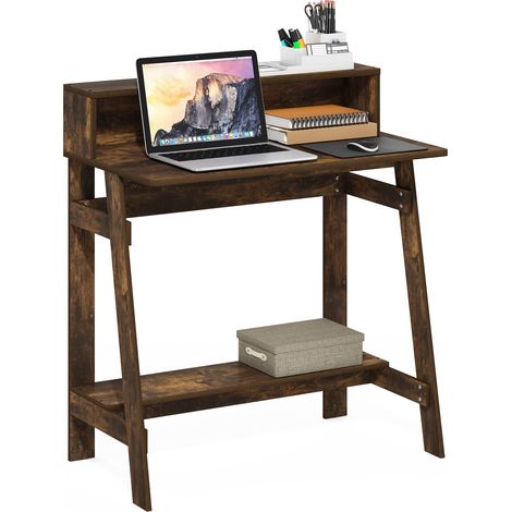 Bureau Gaming, Ordinateur, Bureau pour La Maison, La Chambre, Le Bureau, La Chambre D'Étudiant, Pin Ambré. (1/5)