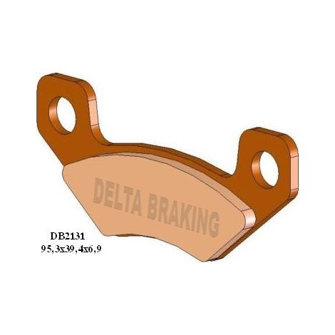Pastillas de freno traseras Delta CAN AM 450 DS DS X 2x4 08 15 CAN AM DS
