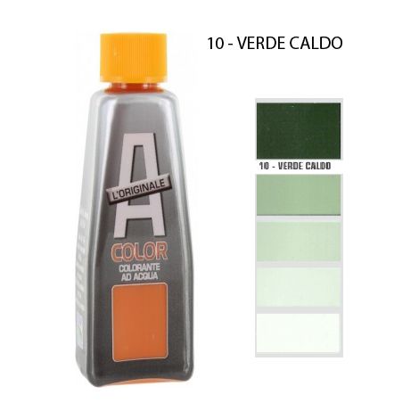ACOLOR  CC.50 N.10 VERDE CALDO 12 PZ (1/2)