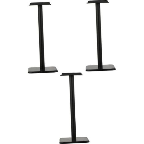 3 pièces support casque, bureau moderne, présentoir écouteurs ABS renforcé, rangement gain de place pour gamers et télétravailleurs (1/4)