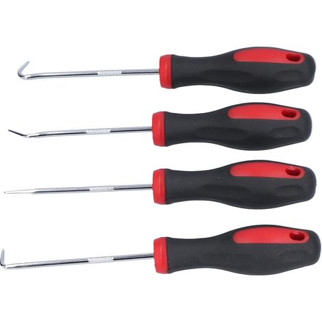 Kit de 4 extracteurs de joints toriques pour réparation automobile, outils d'étanchéité 155mm (1/5)