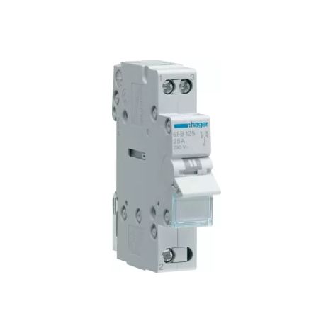 Modularer Schalter mit Mittelstellung AUS 1-0-2 1P 25A 230V SFB125 (1/2)