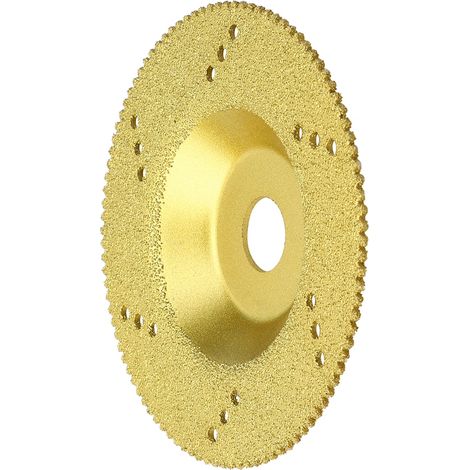 Diamanttrennscheibe, Trennscheibe für Metall, Gusseisen, Fiberglas und Marmor, 100 x 25 mm (1/5)