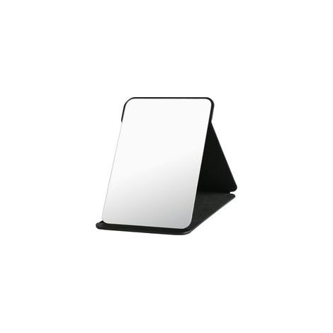 Miroir de Maquillage, Portable Table Miroir Pliable Super HD Multi Angle Pliant en Cuir PU Facile à Transporter Miroirs de Voyage Ultra Fin et Durable Pliable, 26x16cm (1/5)