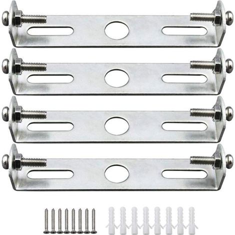 4 Pièces 105 mm Plaque de Suspension pour Plafonnier pour Plaque de Montage Cache Base Monture pour Suspension Lustre Plafonnier (1/4)