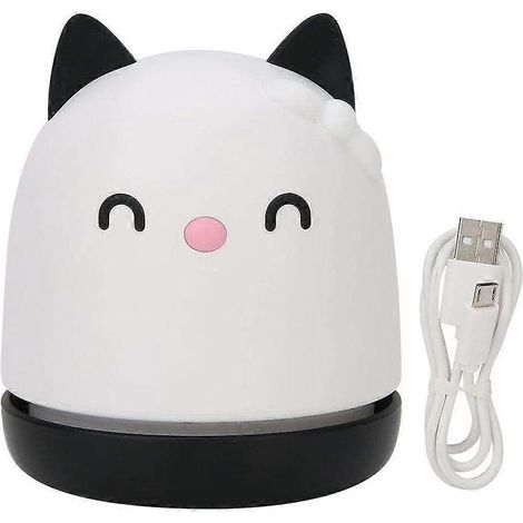 Aspirateur portable pour chat - Mini aspirateur de bureau - Blanc (1/5)