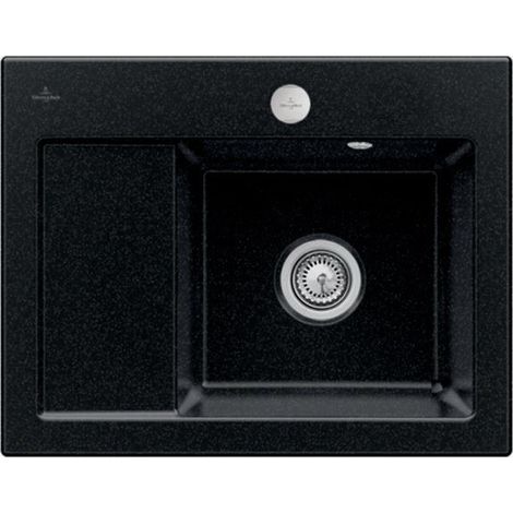 V&B Spüle SUBWAY 45 COMPACT 650x510mm Be re Exzenterbet. chromit