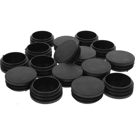 ronds pour tubes de 45 mm 16 pièces noires protections pour (1/5)